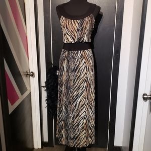 Adorble animal print dress 2xl